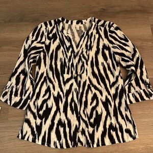 JM Collection linen shirt